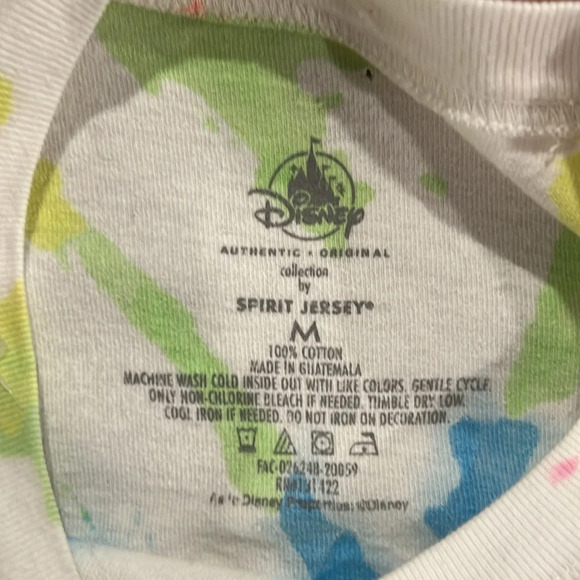 Disneyland tie die spirit jersey with sparkle letters size medium - Picture 5 of 9